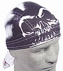 Airbrushed Skull, Sweatband Headwrap